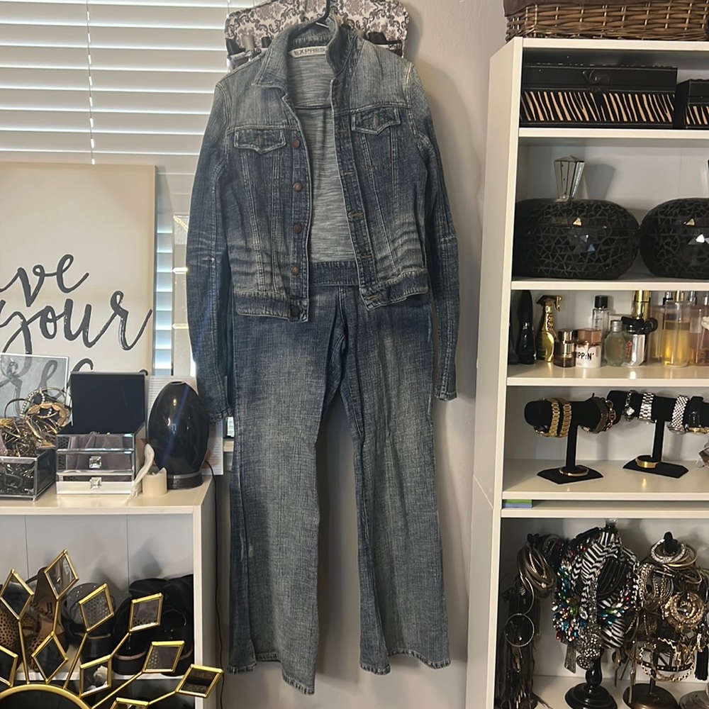 Jean Jacket and pants